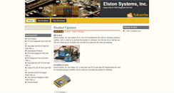 Desktop Screenshot of elstonsystems.com