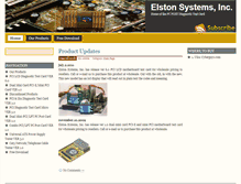 Tablet Screenshot of elstonsystems.com